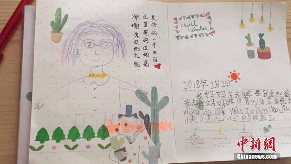 河北保定市竞秀区前进小学的语文老师给一年级小学生布置写日记的寒假