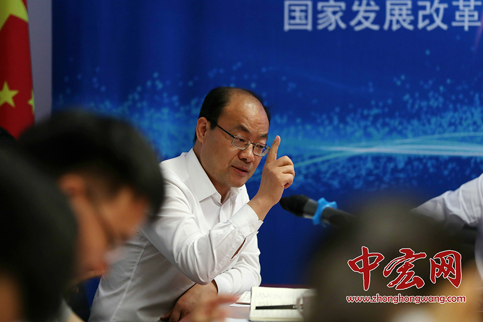 5月29日，中国人民大学劳动研究学院院长杨伟国就人才资源如何发挥作用发表见解。中宏网记者 王悦摄