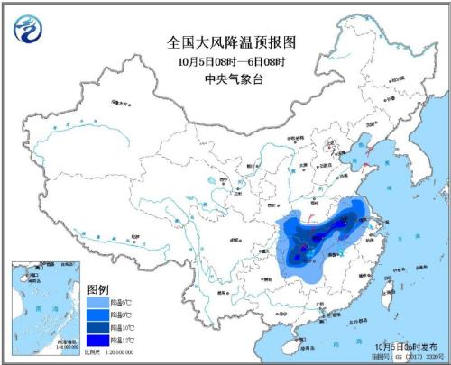 「降水」较强冷空气继续影响中东部地区 西南地区多阴雨