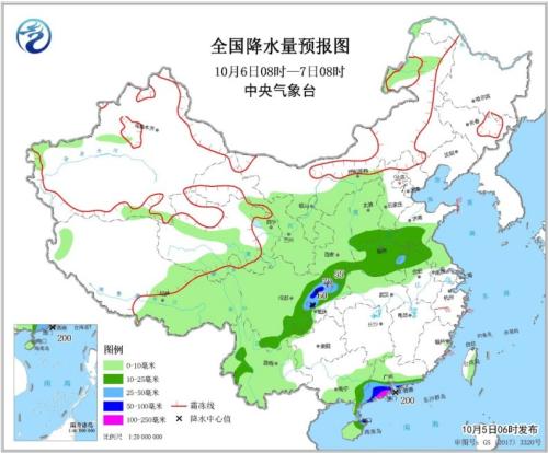 「降水」较强冷空气继续影响中东部地区 西南地区多阴雨