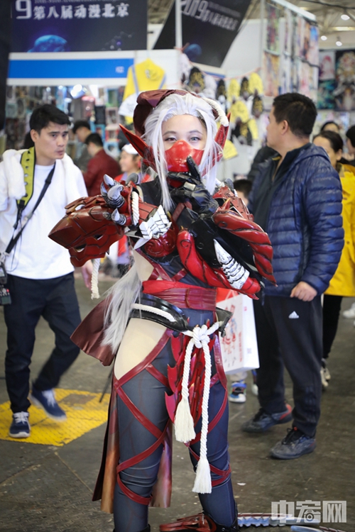 现场的COSER。 中宏网记者 富宇 摄