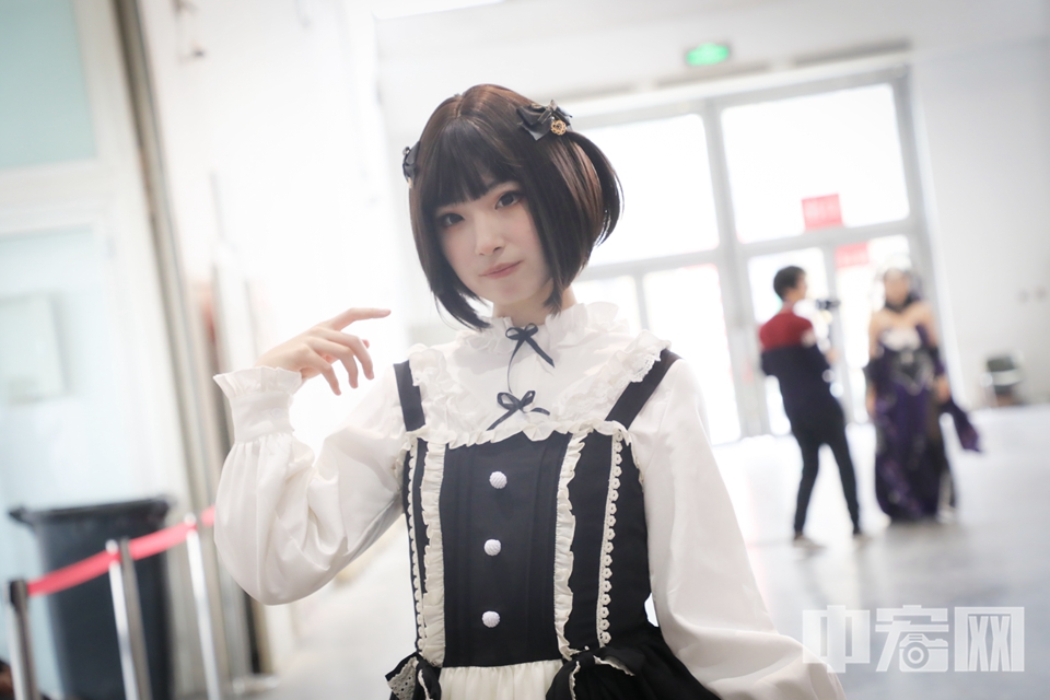 现场的COSER。 中宏网记者 富宇 摄