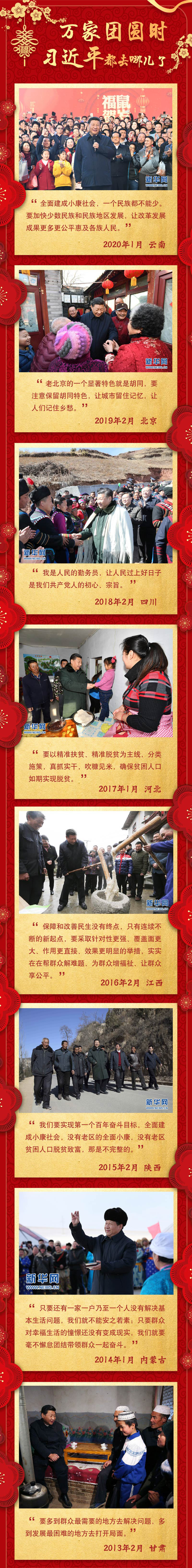 1月19日下午,习近平总书记来到云南省腾冲市清水乡三家村中寨司莫拉佤族村看望乡亲们。他按照当地习俗,敲响三声木鼓:一声鼓响风调雨顺,二声鼓响国泰民安,三声鼓响四海升平。