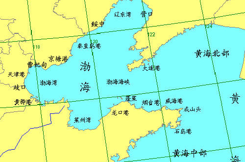 中国近海海图图片