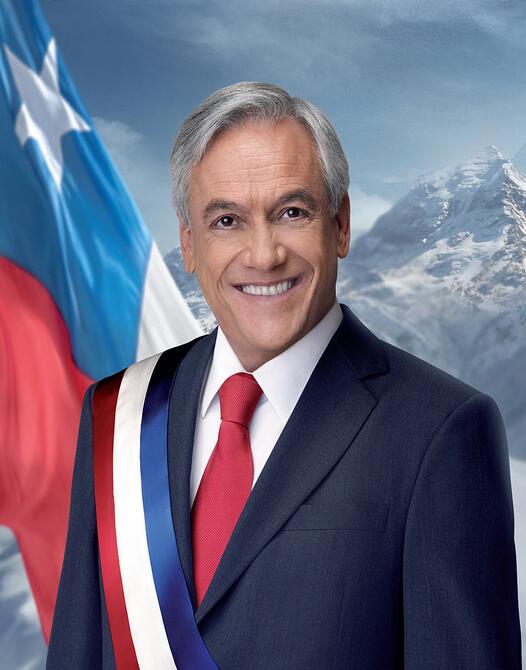 智利前总统图片