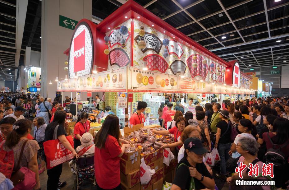 香港第30屆美食博覽開幕 各式小吃令人垂涎