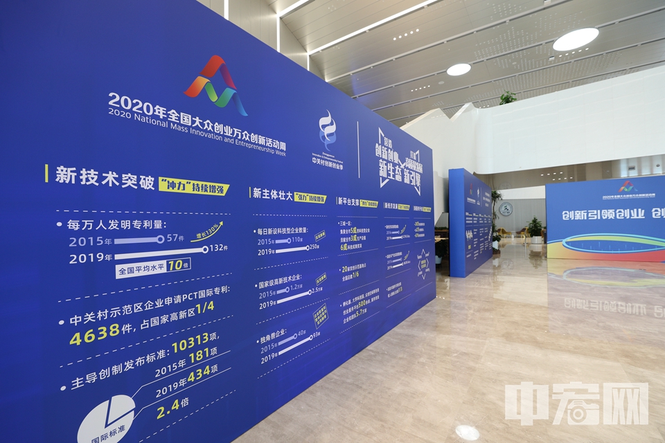 2020全国双创周北京分会场开幕式在中关村国家自主创新示范区展示中心举行。 中宏网记者 富宇 摄