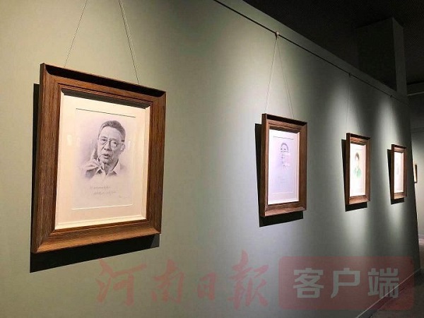 抗疫精神|马刚抗疫英雄人物肖像画展走进中央党校