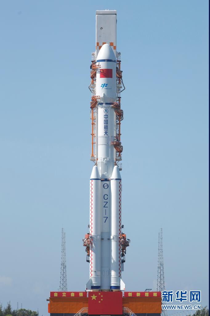 中国载人航天工程办公室透露,5月16日,天舟二号货运飞船与长征七