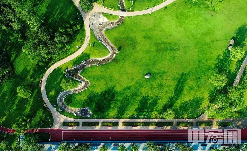 “光影中國·禮贊十四五”影像征集投稿：《航拍大運河亞運公園》 作者 陳碧鑫
