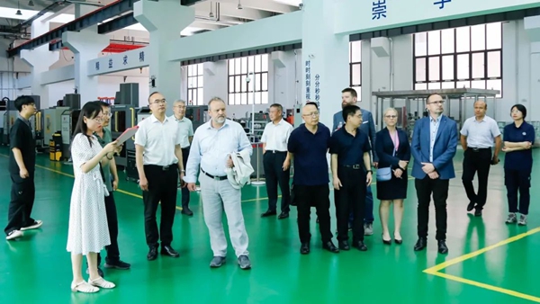 山東省產教融合綜合服務平臺邀請匈牙利經貿教育考察團訪問山東