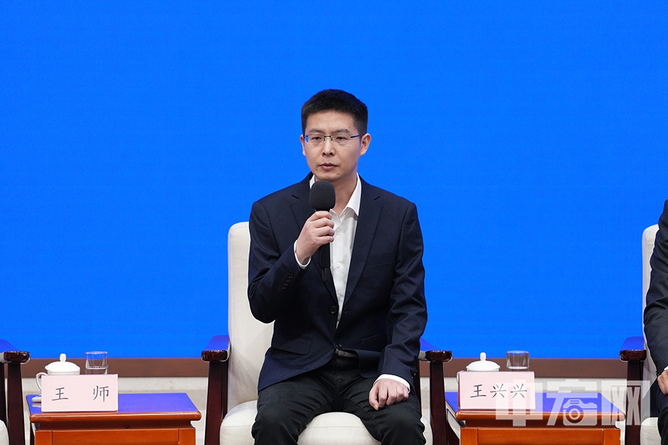杭州宇樹科技股份有限公司創始人兼首席執行官王興興。 中宏網記者 富宇 攝