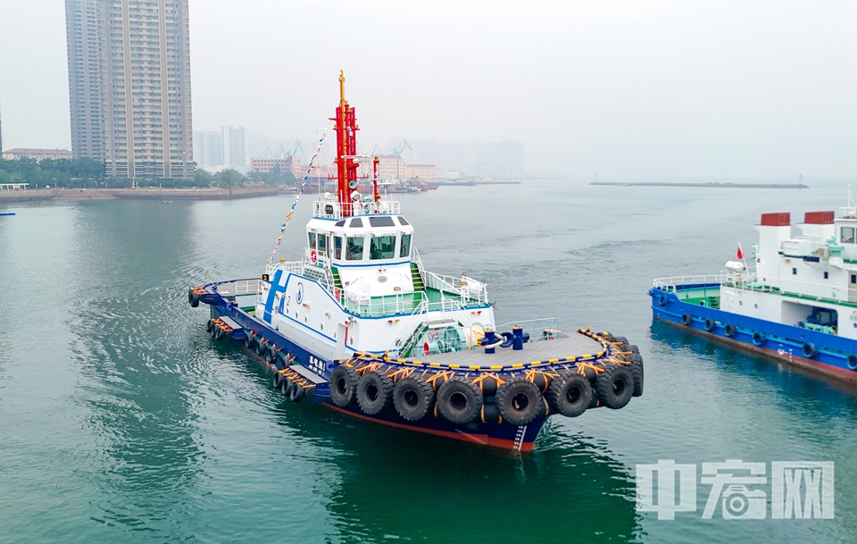 近日，全国首艘氢电拖轮“氢电拖1”轮在山东港口青岛港正式投用。
