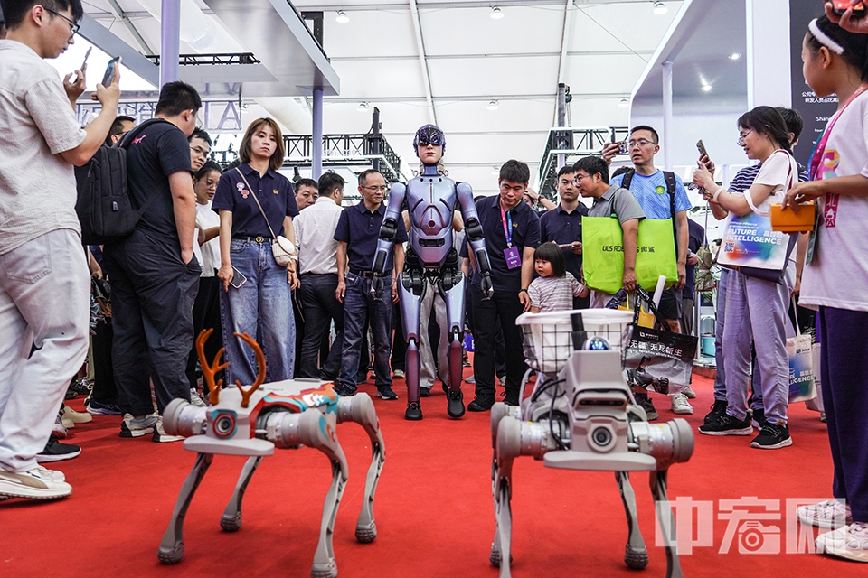 2025世界機器人大會以“讓機器人更智慧，讓具身體更智能”為主題，50家人形機器人整機企業帶來了最新展品及行業解決方案，人形機器人整機企業參展數量創同類展會之最。